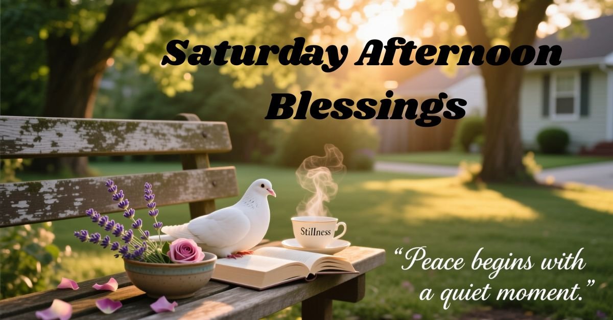 Saturday Afternoon Blessinsg