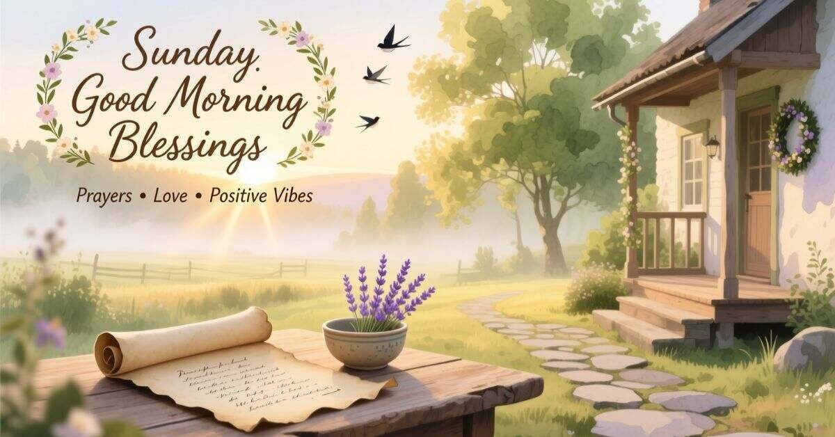 Sunday Good Morning Blessings