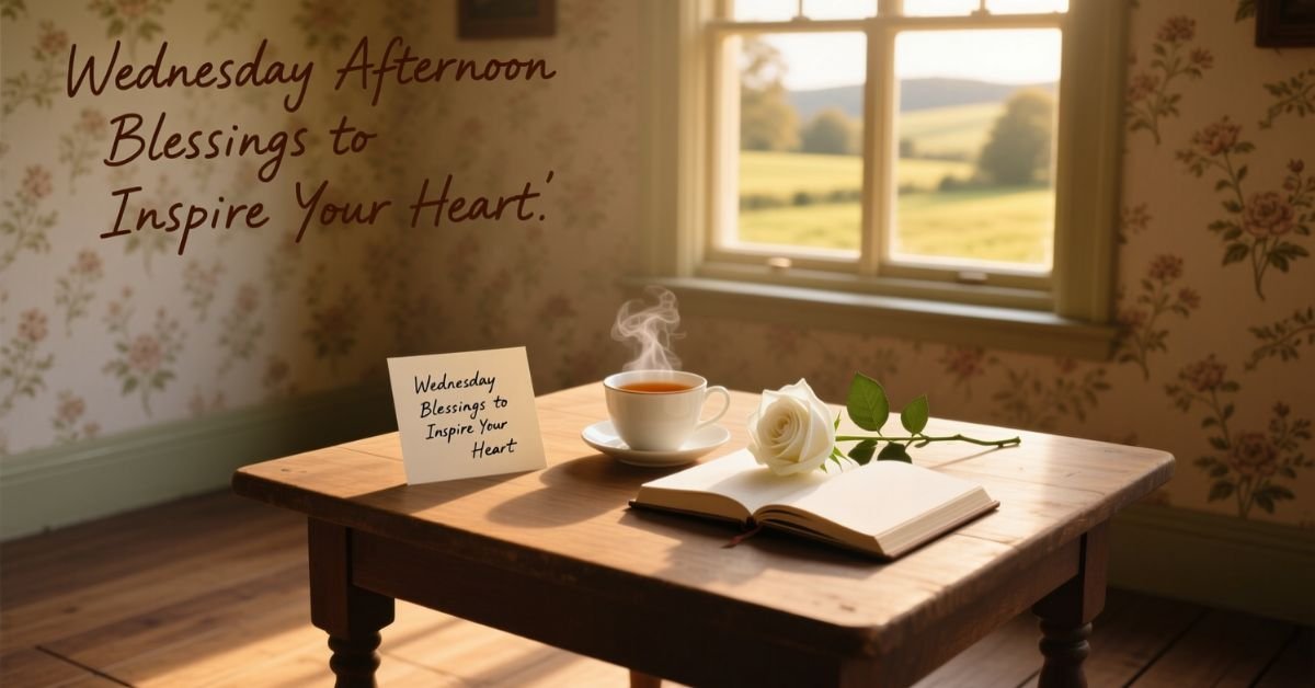 Wednesday afternoon Blessings