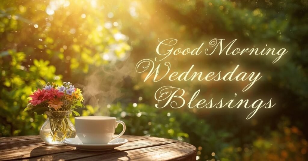 Wednesday Good Morning Prayer