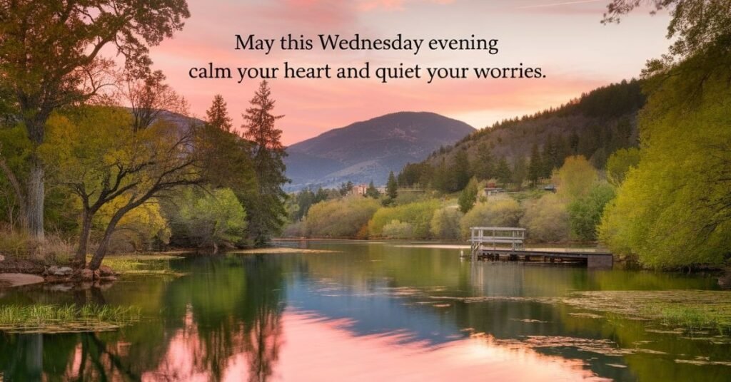 Wednesday Evening Blessings
