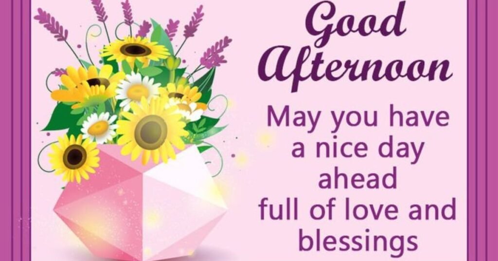 Wednesday Afternoon Blessings