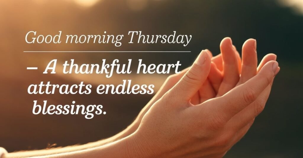 Good Morning Thursday Blessings Images and Quotes