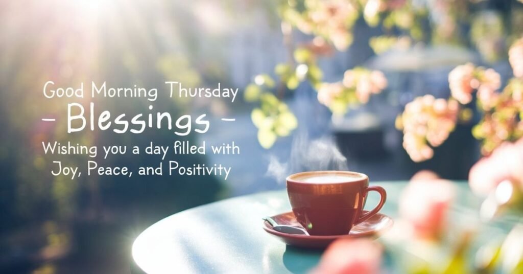 Good Morning Thursday Blessings 