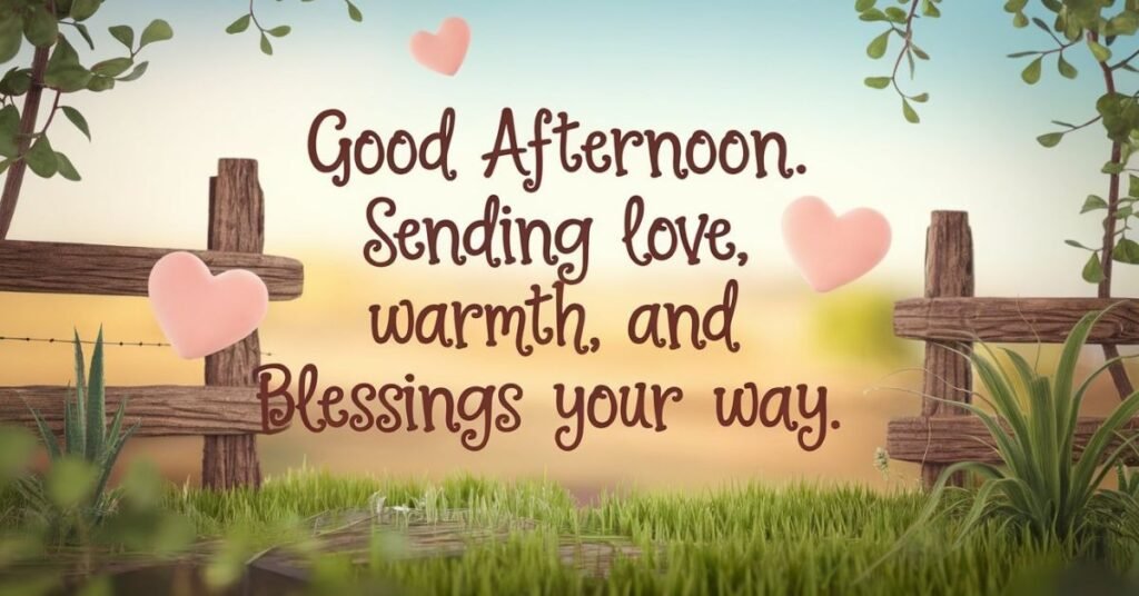 Good Afternoon Blessings Images and Quotes