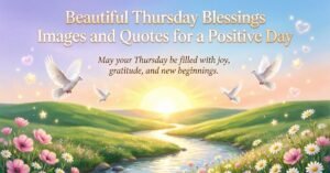 Thursday Blessings Images and Quotes