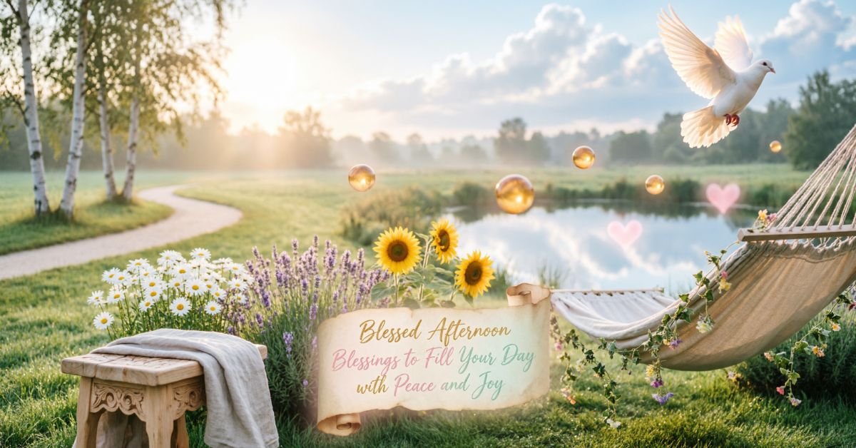 Blessed Afternoon Blessings to Fill Your Day