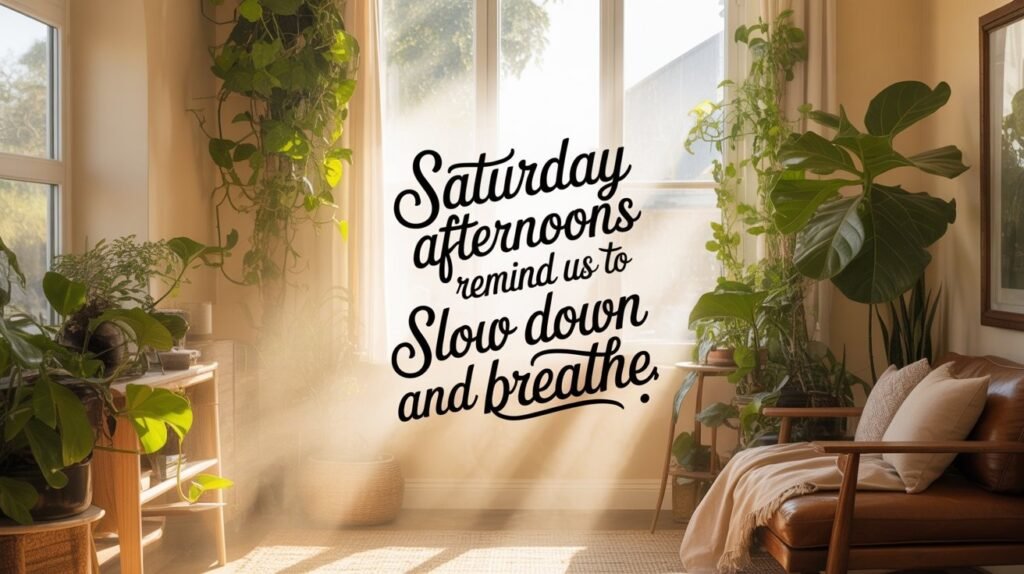 happy saturday afternoon blessings