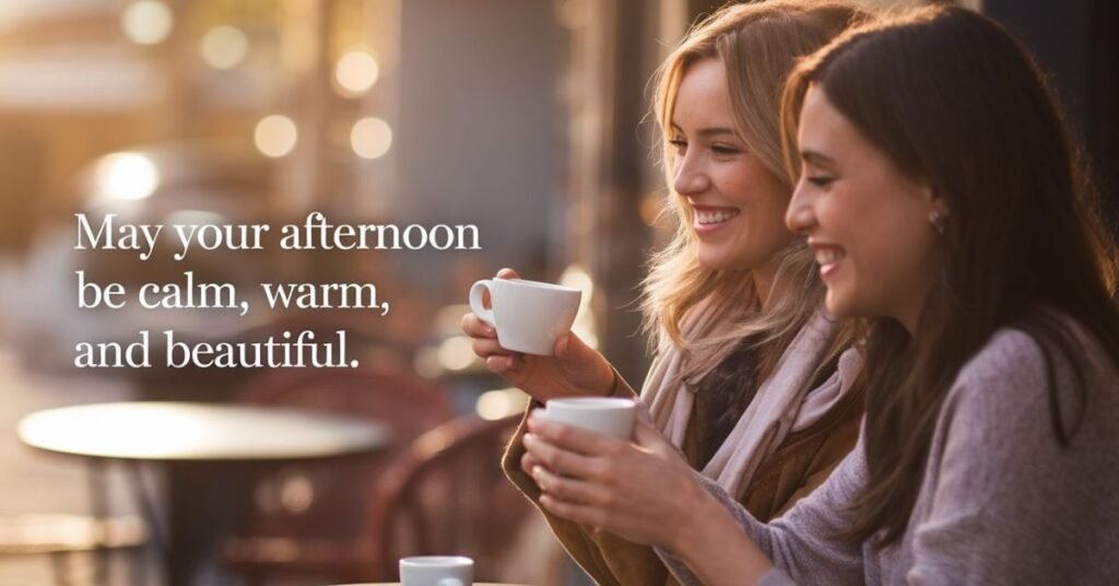 Beautiful Bless Afternoon Messages for friends