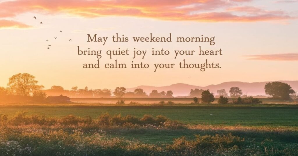 Powerful Weekend Blessings and Prayers