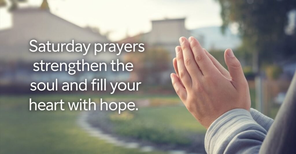 Saturday Prayers Images