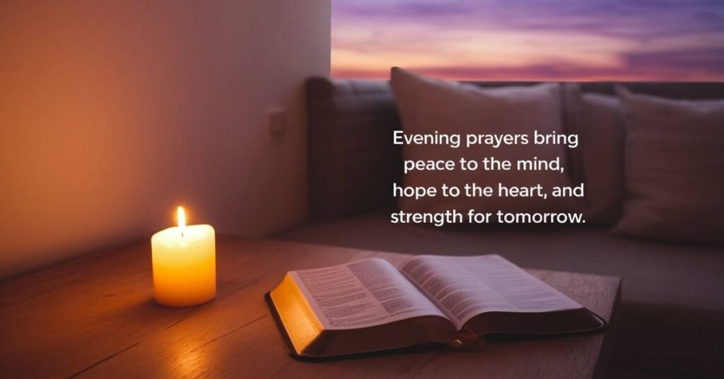 Good Evening Prayers and Blessings