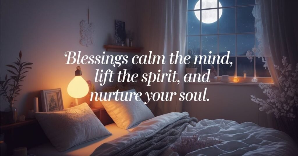Spiritual Beautiful Good Night Blessing