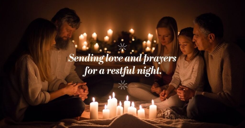 Spiritual Beautiful Good Night Blessing