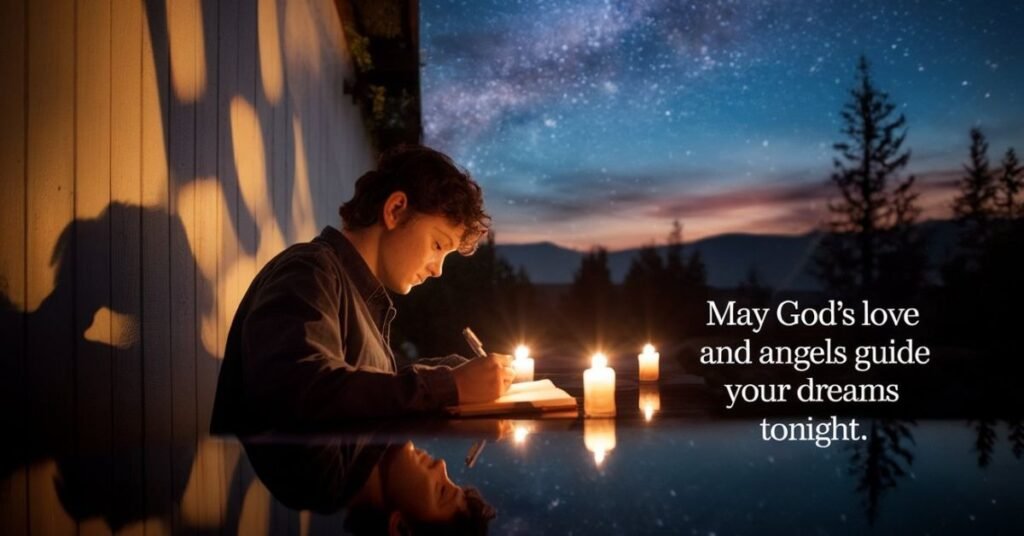 Spiritual Beautiful Good Night Blessing