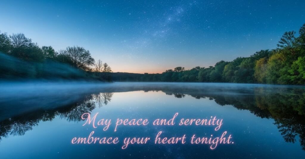 Spiritual Beautiful Good Night Blessing