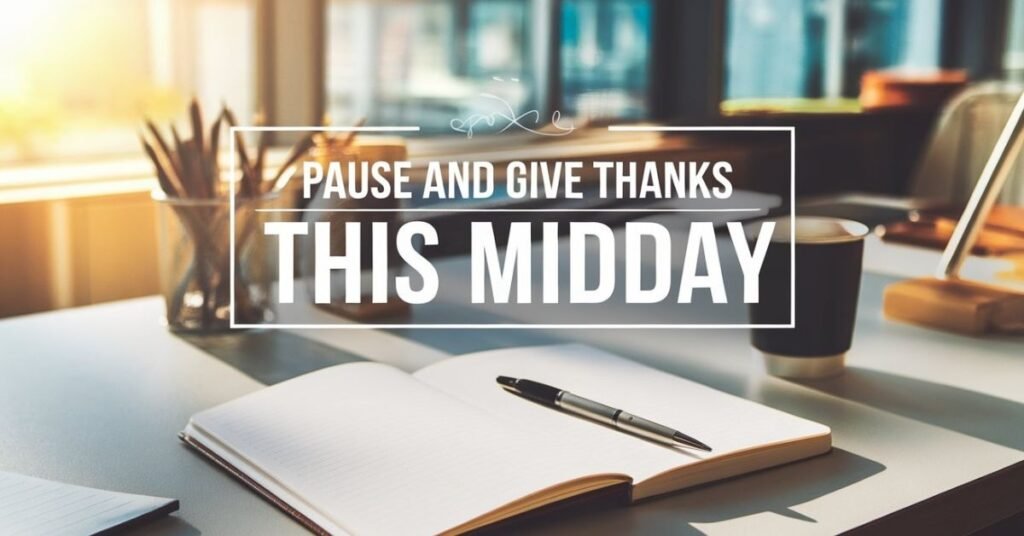 Thankful Wednesday Prayer