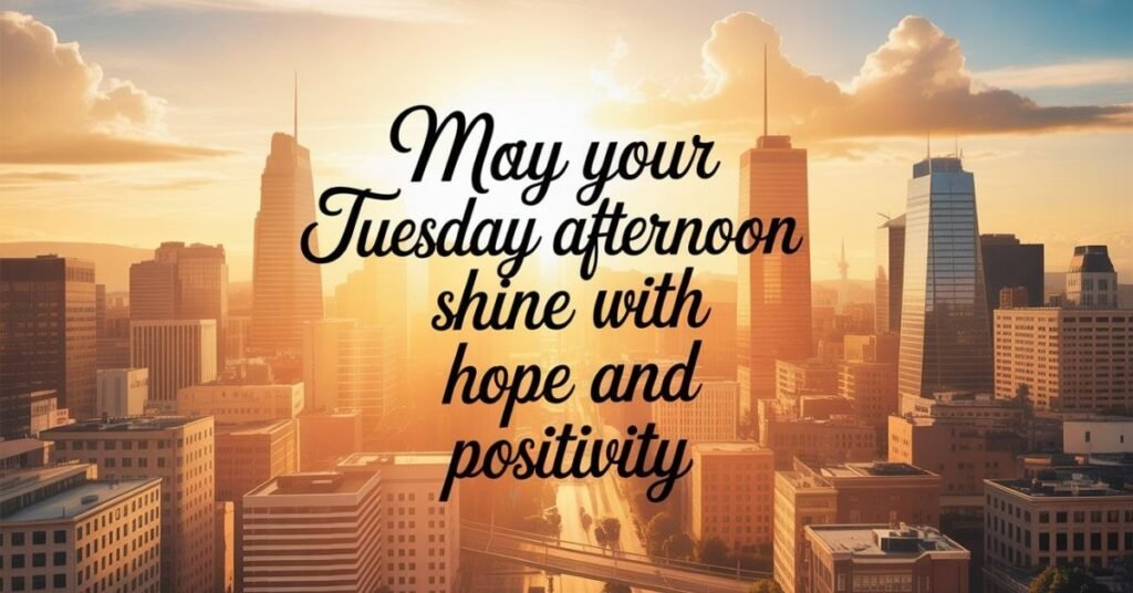Good Afternoon Tuesday Blessings