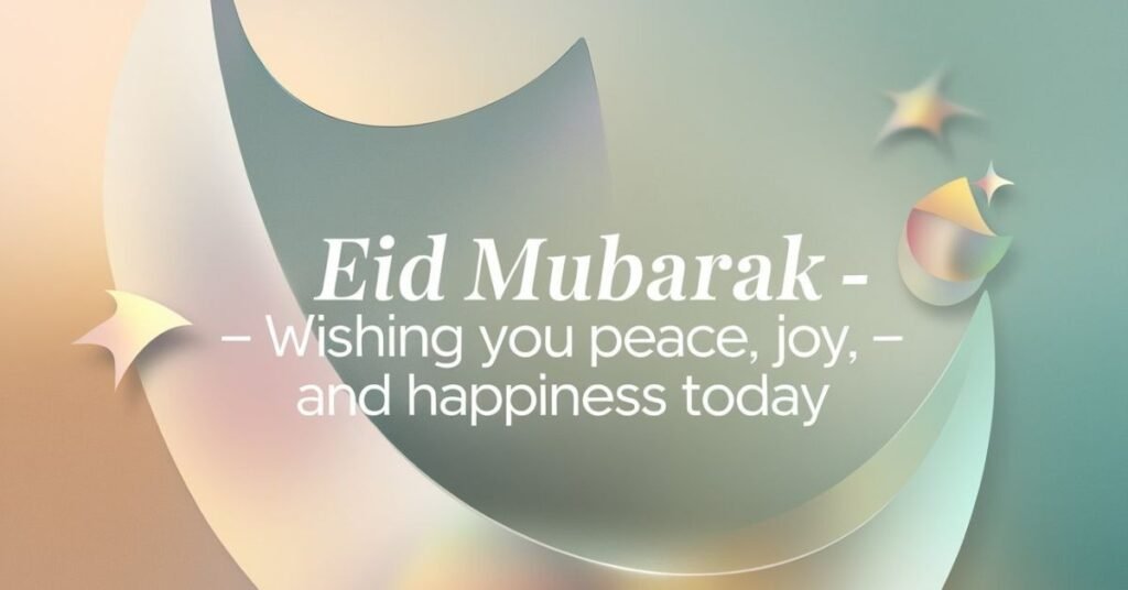 Short Inspiring Eid Mubarak Wishes